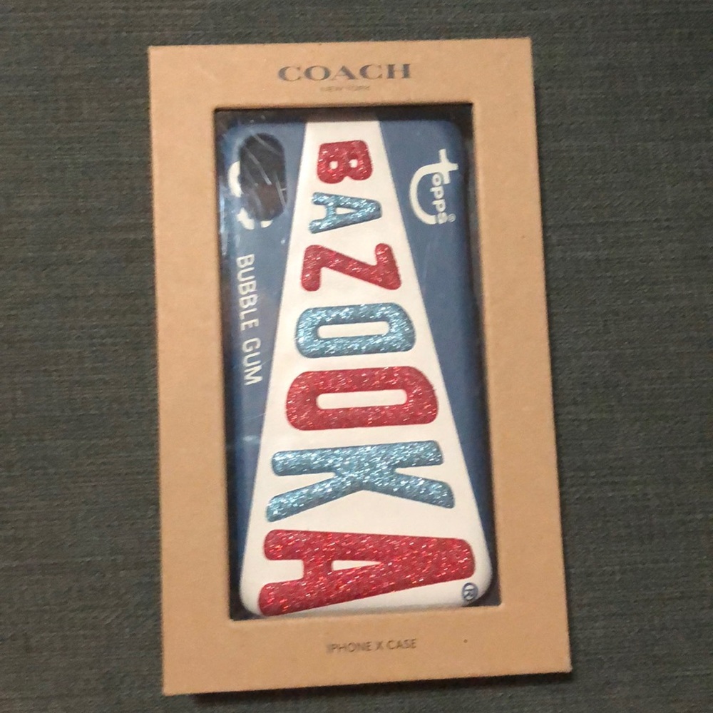 iPhone X case / Coach